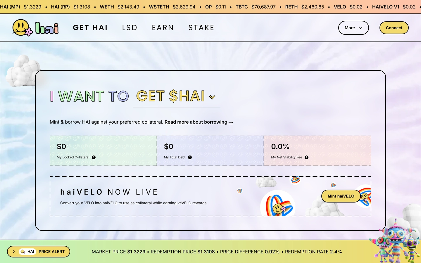 Vaults Dashboard